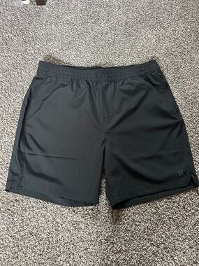 Hurley Black Men's Athletic Training Shorts